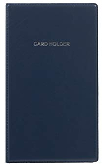 TTO Carnet de visite 120 cartes Bleu