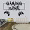 Gamer Gaming Gamer Wandtattoo Wandtattoo Gaming Zone Eat Sleep Game Controller Videospiel Wandtattoos Customized-110X80Cm