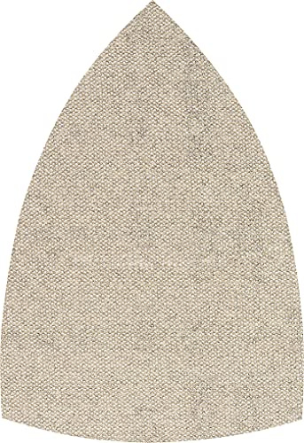 Bosch EXPERT M480 Schleifnetz, 100x150mm, K80, 10-tlg. | für Farbe auf Holz, Hartholz, Ø 100x150 mm, Körnung 80, Professional Zubehör Multischleifer