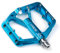 ANSJS Mountainbike-Pedale mit 3 Kugellagern, flache Pedale 1,4 cm, Blau (A001 Blau)