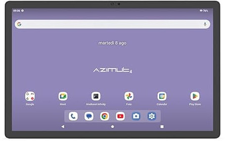 Mediacom SMARTPAD AZIMUT4 10.5 Octa Core 128GB 8GB 4G LTE Italia Marca