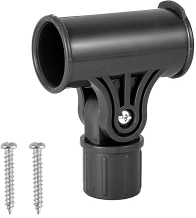 PEUTIER Patio Umbrella Steering Bracket, with 2 Screws Cantilever Umbrella Holder Outdoor Patio Parasol Clamp Replacement Parts Patio Umbrella Mount Accessories for Outdoor Beach Courtyard Patio