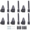Qerwsdty 6Set Feiertag/Geburtstag/Jahrestag/Werbung Dekoration Garagentor Banner Vinyl Banner Clips Langlebig