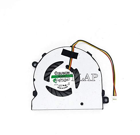 DBTLAP Ventilador de la CPU del Ordenador portátil para DELL Inspiron 15R 15(5547) 5545 15mr-1528s 15M 14M-5448 5000 5547 14MD-1628S INS14MD-1628S CPU Ventilador AB07005HX080300 dc28000eda0