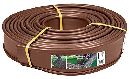 GT Garden Rasenkante - 12,5 cm x 18 m - Braun