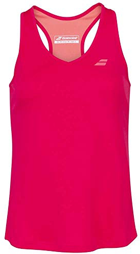 Babolat Damen Play Tank Top Women Tanktop, Rote Rose, XO