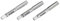 BAER HSSE Handgewindebohrer 3-tlg. Satz M 8 x 1,25 - Gewindebohrer Gewindeschneider-Set