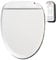 EVOLVE Electronic Remote Control Bidet Elongated Smart Toilet Seat, Soft Close, Warm Seat, Warm Water and Dry, LED Nightlight, Eco Power Save, Self Cleaning Full Stainless Nozzle