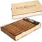 Holz4home Schneidebrett Aus Massiver Eiche Hirnholz | Handgearbeitet, Robust, Schnittfest Und Antibakteriell | Hochwertiges Holzbrett Aus Massivholz Zum Zubereiten Und Servieren Von Speisen