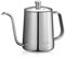 MERMOO YILAN Kaffeekessel 600ML Kaffeekanne Schwanenhals-Ausguss Kaffee-Tropfkessel aus Edelstahl Perfekt für die Verwendung von Kaffeefiltern & Tee-Zubereitung (Silber)