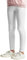 L&K-II Enfants Leggings de Base Uni Couleur Filles Pantalons de Danse bébé Leggings Fitness Pantalon Coton 2708 Blanc-152