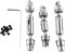 Ocnvlia 3 StüCke Metall Antriebswelle CVD für B16 B36 Q60 Q63 Q64 MN77 FY004 6WD 1/16 RC Auto Upgrade Teile,1