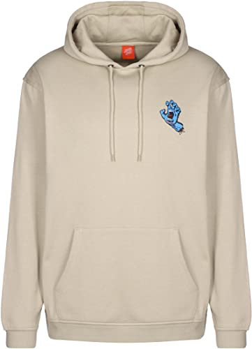Santa Cruz Screaming Hand Chest Hoodie Nickel L