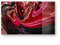 DEQORI Frühstücksbrett Glas | klein 23x14 cm | Motiv Marmor-Lavafluss | Design Schneidebrett für Küche | Frühstücksbrettchen antibakteriell & rutschfest | Glasplatte & Servierplatte