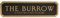 Widdop and Co Schwarzes Straßenschild aus Metall für Harry Potter-Alumni – Der Fuchsbau