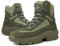 5.AA B2100 Herren Stiefel Leder Swat Boots mit Thinsulate Fütterung Grün 43EU
