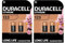 4X Duracell 123 Batterie Lithium (2 Blister da 2 Batterie) 4 Pile