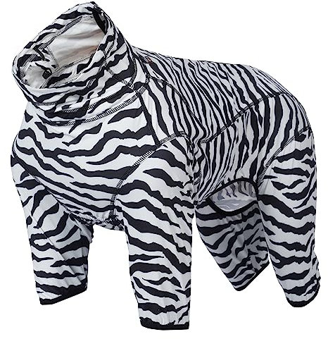 Rukka Pets Zebra Overall hundeoverall Schwarz und Weiß 45