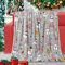 Kuscheldecke Weihnachten Grau Decke mit Schneemann Lebkuchenmann Weich Warm Plüsch Merry Christmas Flanell Fleece Wohndecke für Xmas Weihnachts Geschenke Winterurlaub Party Couch Bett Deko, 130x152cm