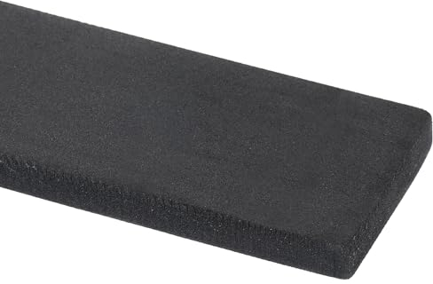 PATIKIL EVA Anti-Vibration Pads, Shock Absorbing Washer Pads 39.4 x 2 x 0.4 for HVAC, Air Conditioner, Air Compressor, Condenser, Dryer, Black