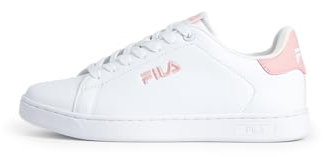 FILA Femme Courtbay Linear WMN Basket, Blanc poudré Rose, 42 EU