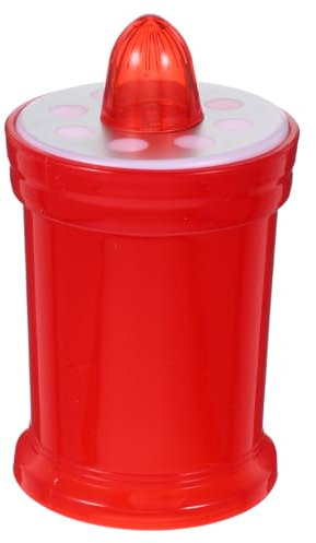 MILISTEN Candela elettronica per cimitero, candela devozionale, candelabri elettrici, cimitero, decorazione chiesa, lanterne, candela commemorativa a LED, colore rosso