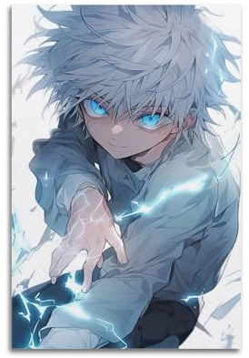KSOXDAITIP Hunter Anime-Poster, dekoratives Gemälde, Leinwand, Wandposter und Kunstdruck, modernes Familienschlafzimmer, Dekoration, Poster, 20 x 30 cm