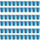 Uhidka Lot de 60 gobelets en carton (255 ml) - Couleur - Vaisselle d'anniversaire - Traiteur - Bleu