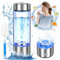 Bouteille d'eau à hydrogène avec technologie avancée SPE PEM, ioniseur d'eau portable haute efficacité de 420 ml pour bureau, voyage, fitness et hydratation quotidienne