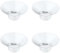 4pcs Flange Insert 19mm Compatible with Compatible with Momcozy M9/M6/M5/S12 Pro/V1 Pro/V2 Pro,for Spectra/Medela/MomMed/eufy/Lansinoh/Elvie Breast Pump,Replace for Momcozy Parts