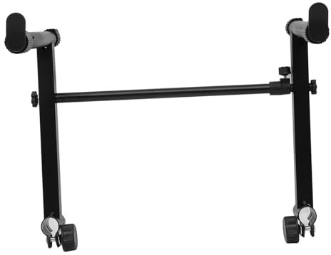 Milisten Support Clavier Piano Fer Robuste Hauteur Protection Anti-rayure Stand Portable Pour Orgue Électrique Et Piano Numérique Usage Scène Et Maison