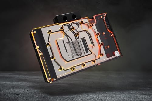 EK Quantum Vector³ Suprim RTX 5090 Wasserblock, kompatibel mit MSI GeForce RTX 5090, Plexi-Acrylplatte, vernickeltes Kupfer, D-RGB-Beleuchtung, vollständige Abdeckung der Rückplatte