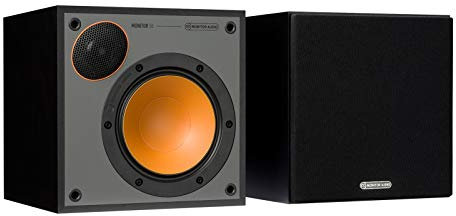 Monitor Audio Monitor 50 Black Oak Bookshelf Speakers (Pair)