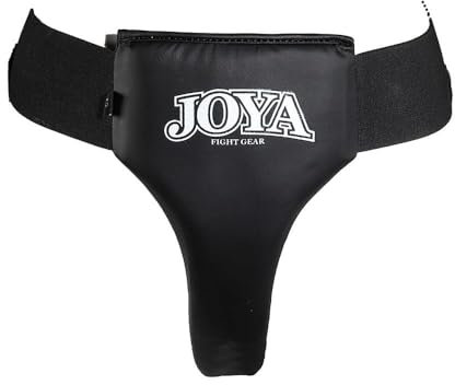 JOYA Tiefschutz Damen Kickboxen - Schwarz, Größe XS - Intimschutz für Frauen beim Boxen, MMA & Kickboxen - Kampfsport Leistenschutz - elastischer Leistenschutz für Muay Thai - Joya Gear