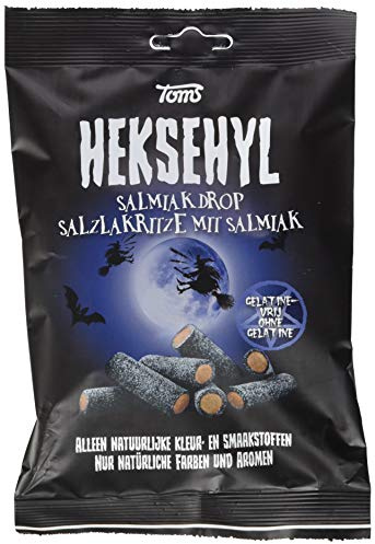 Toms Heksehyl Salzlakritze mit Salmiak, 150 g