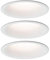 Paulmann 93415 Einbauleuchte LED Cymbal 3x6,8W Weiß matt blendfrei dimmbar