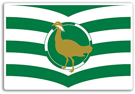 2 x 10cm Wiltshire Flag UK Vinyl Stickers - Travel Sticker Laptop Luggage #32851 (10cm Wide)