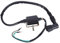 Terisass Zündspule für 50CC 70CC 90CC 110CC 125CC Pit Dirt Bike ATV, Automotive Ignition Coils, Schwarz, 12V, 370mm, 200g, Metall, Kunststoff, Angeschraubt, Motorradkompatibel