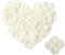4000pcs Pétale de Rose pour Mariages, Pétale Rose en Soie, Insipides Pétales De Fleurs Soie Artificielle, Décoration Pétale Fleur Confettis pour Saint Valentin,Allée Mariage,Lit,Fête,Table (Blanc)