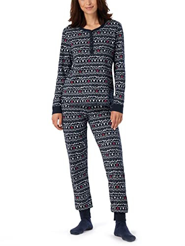 Schiesser Damen Geschenkset Schlafanzug Pyjamaset, Sortiert 1, L