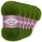 Alize 5 x 100 g Cotton Gold Premium Wolle| 39 Farben Sommerwolle Garn Stricken Amigurumi (35 | Dunkelgrün)