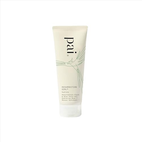 Pai Skincare - Hydrate | RESURRECTION GIRL Prebiotic Intensive Hydration & Plumping Mask, Hyaluronic Acid, Blue Tansy & Resurrection Plant B-Corp, Bio, Cruelty Free, Vegan, Made In London - 75ml