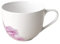 Villeroy & Boch - Rose Garden Kaffeetasse, 160ml, Premium Porzellan, weiß/rosa