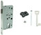 Buntbart - Cerradura para puerta de habitación (chapa galvanizada, acero inoxidable, 24 mm, diámetro de mandril de 55 mm, diámetro derecho de 8 mm)