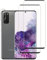 Vuciya [Lot de 2+1 Verre Trempé Compatible avec Samsung Galaxy S20 Protecteur d'écran，3D Couverture Complète Glass écran Protecteur,Dureté 9H, Anti Rayures,sans Bulles,Anti-Trace de Doigts,HD Verre