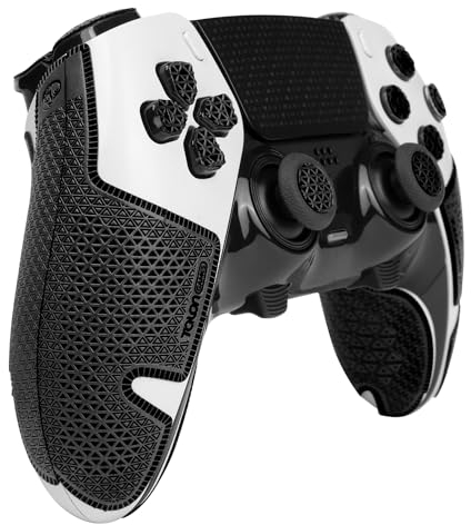 TALONGAMES Bandes antidérapantes pour manette PS5 DualSense Edge, version ultra antidérapante, absorbant la transpiration, kit de peau, compatible avec PlayStation 5 Edge Grips, boutons, Trigge, D-pad