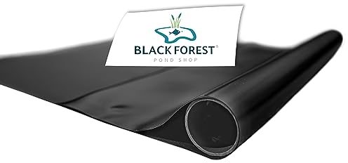 Black Forest Pond Shop TEICHFOLIE 1mm | Teichfolie 6 x 7 m für Ihr Teich, Gartenteich, Schwimmteich auch Ideal für Ihr Hochbeet im Garten - Made in Germany 6m x 7m
