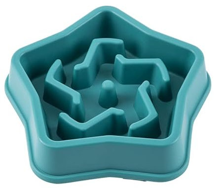 A4DOG Slow Feeder Dog Bowl - Maze Puzzle Feeder Dog Slow Feeder Bowl, Purple Dog Dish Slow Feeder, 2 Cup Slow Feeder Dog Bowls for Small, Medium, Large Breeds, Dry & Wet Food Slow Feeder for Pets