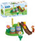 Playmobil 71694 Junior & Disney : Winnie l'ourson et Tigrou avec Jardin d'abeilles - Comprend Un Toboggan et Une Colline - Jouet fabriqué à partir de matière d'origine végétale - Dès 12 Mois