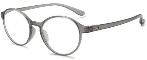 VEVESMUNDO Anti Luz Azul Gafas Lectura Mujer Hombre Redondas Modernas Graduadas Ordenador Gafas con Filtro Azul